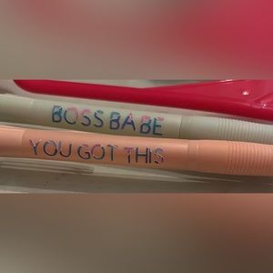 Motivational pen set